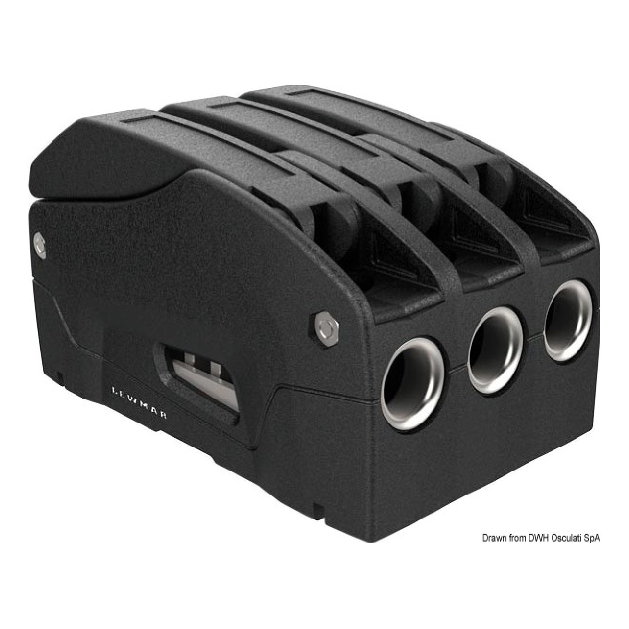 Lewmar Stopper D1 triplo per cime 6-8 mm