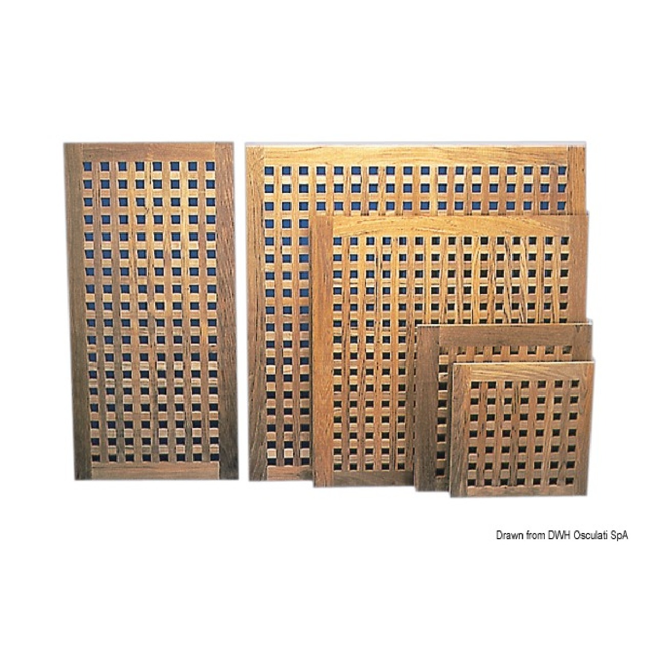 ARC Carabottino teak 500x1000 mm
