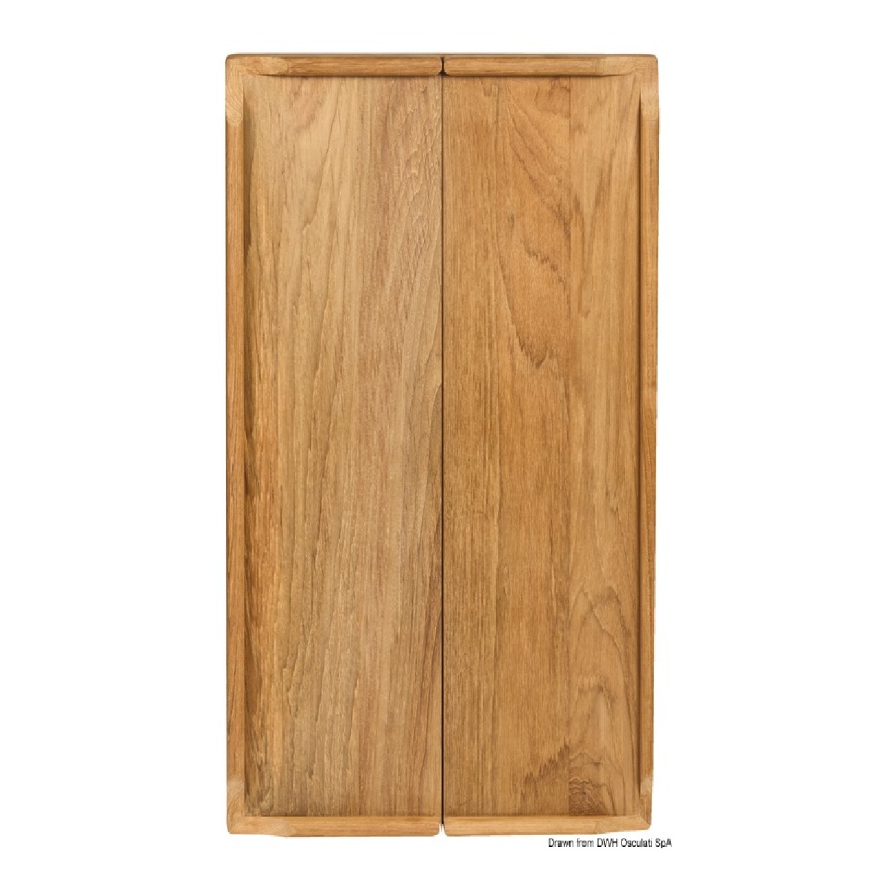 ARC Tavolo teak pieghevole 70x64 cm