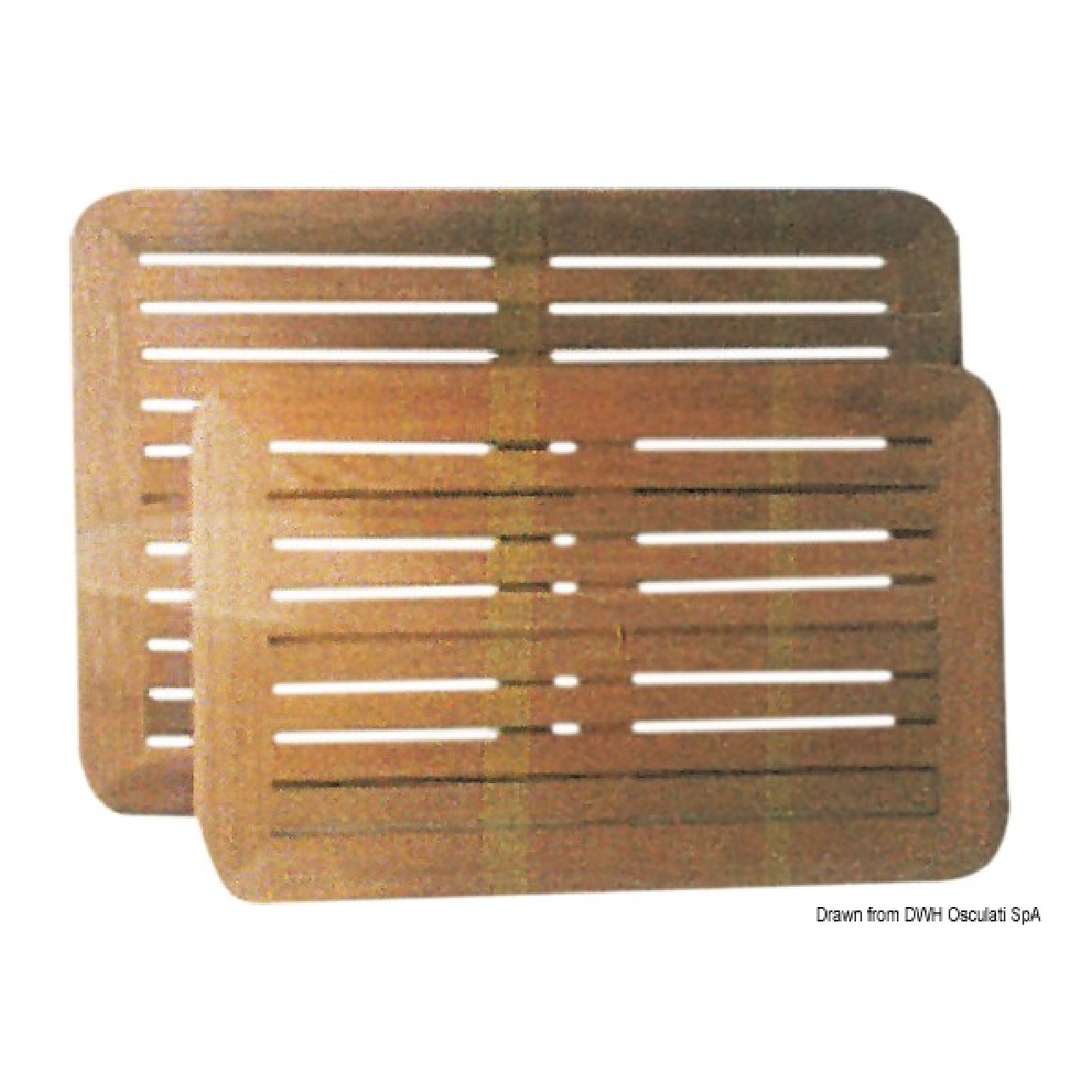 ARC Piani tavolo in teak 45x70 cm