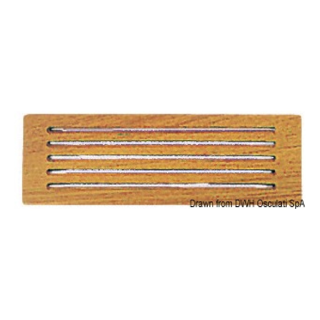 ARC Frontalino protezione teak 300x100 mm