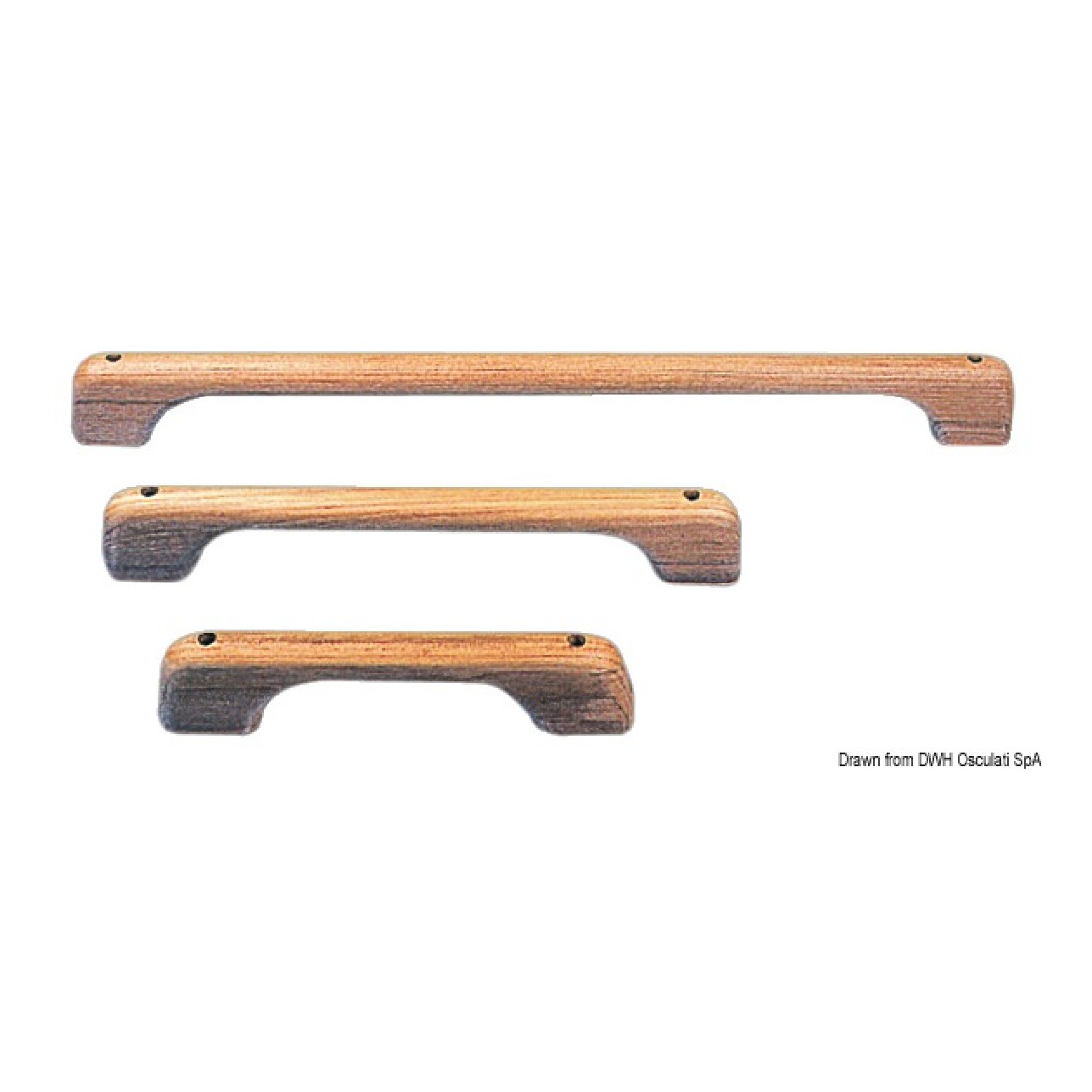 ARC Porta asciugamani teak 250x60 mm