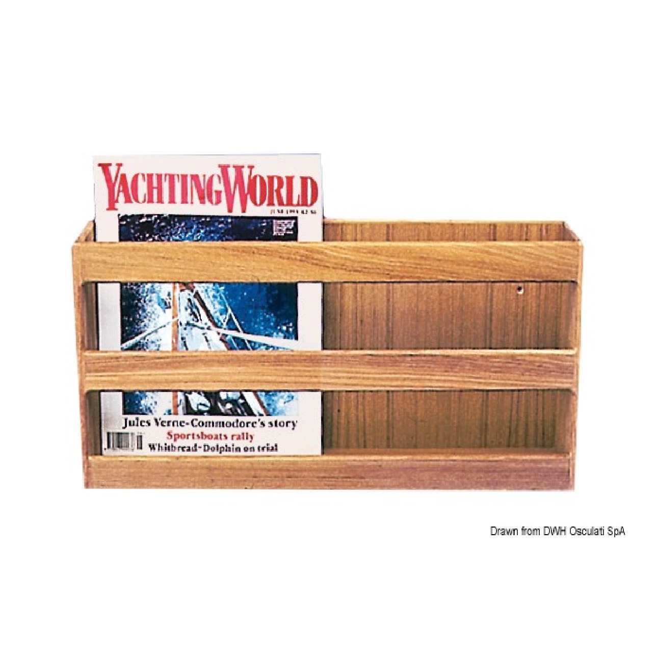 ARC Porta libri teak 375x190x200 mm