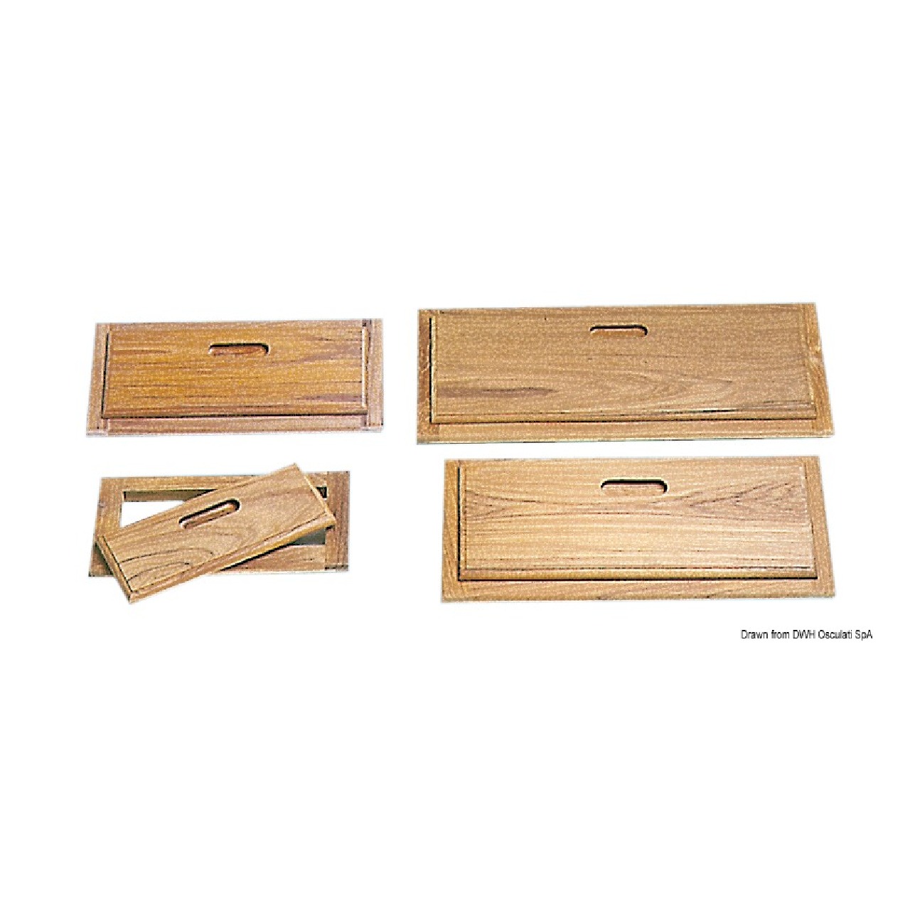 ARC Frontali cassetti teak 450x200 mm