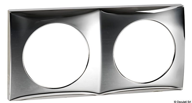 Berker Cornice doppia cromata