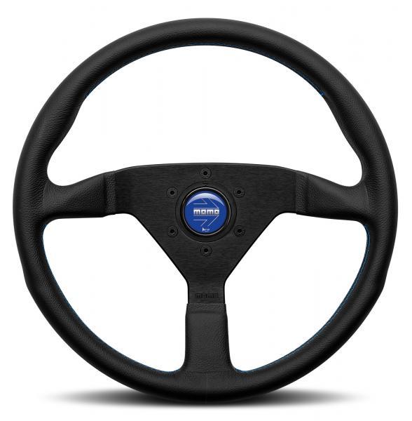 Volante Montecarlo NerO-Blu 350 mm