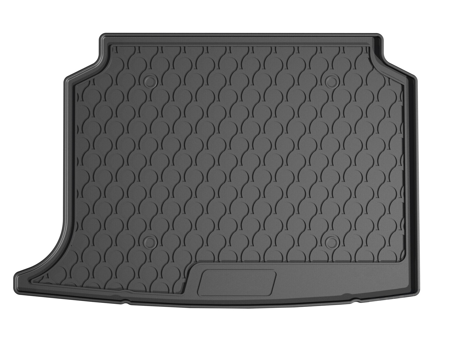 Vasca Baule Su Misura In Gomma Sintetica - Compatibile Per  Mg Mg4 (09/22>) Baule Basso, Con Rete, Solo Standard, Comfort