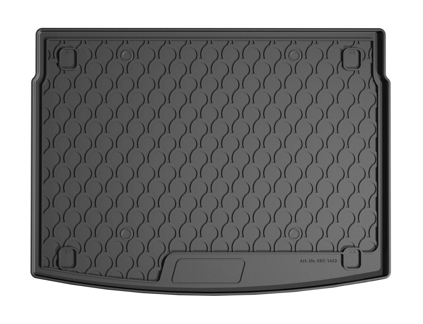 Vasca Baule Su Misura In Gomma Sintetica - Compatibile Per  Kia Ceed 5p (10/18>04/26) Baule Alto