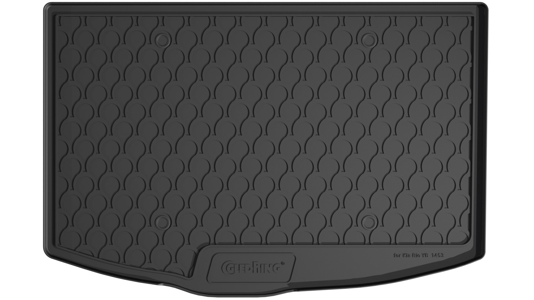 Vasca Baule Su Misura In Gomma Sintetica - Compatibile Per  Kia Rio 5p (04/17>12/23)