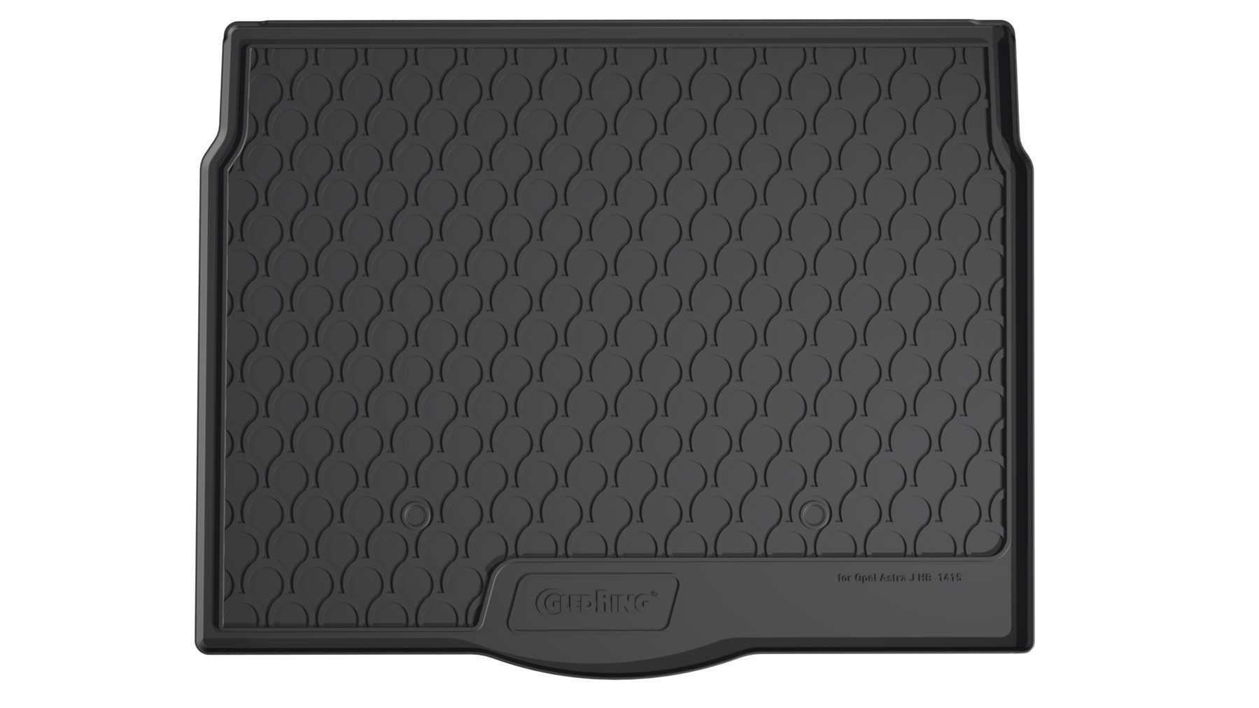 Vasca Baule Su Misura In Gomma Sintetica - Compatibile Per  Opel Astra J 5p (01/10>10/15) Baule Alto
