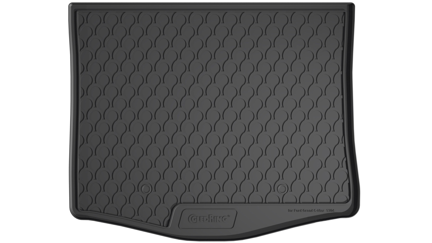 Vasca Baule Su Misura In Gomma Sintetica - Compatibile Per  Ford C-Max 7 (11/10>03/20) 5 Posti