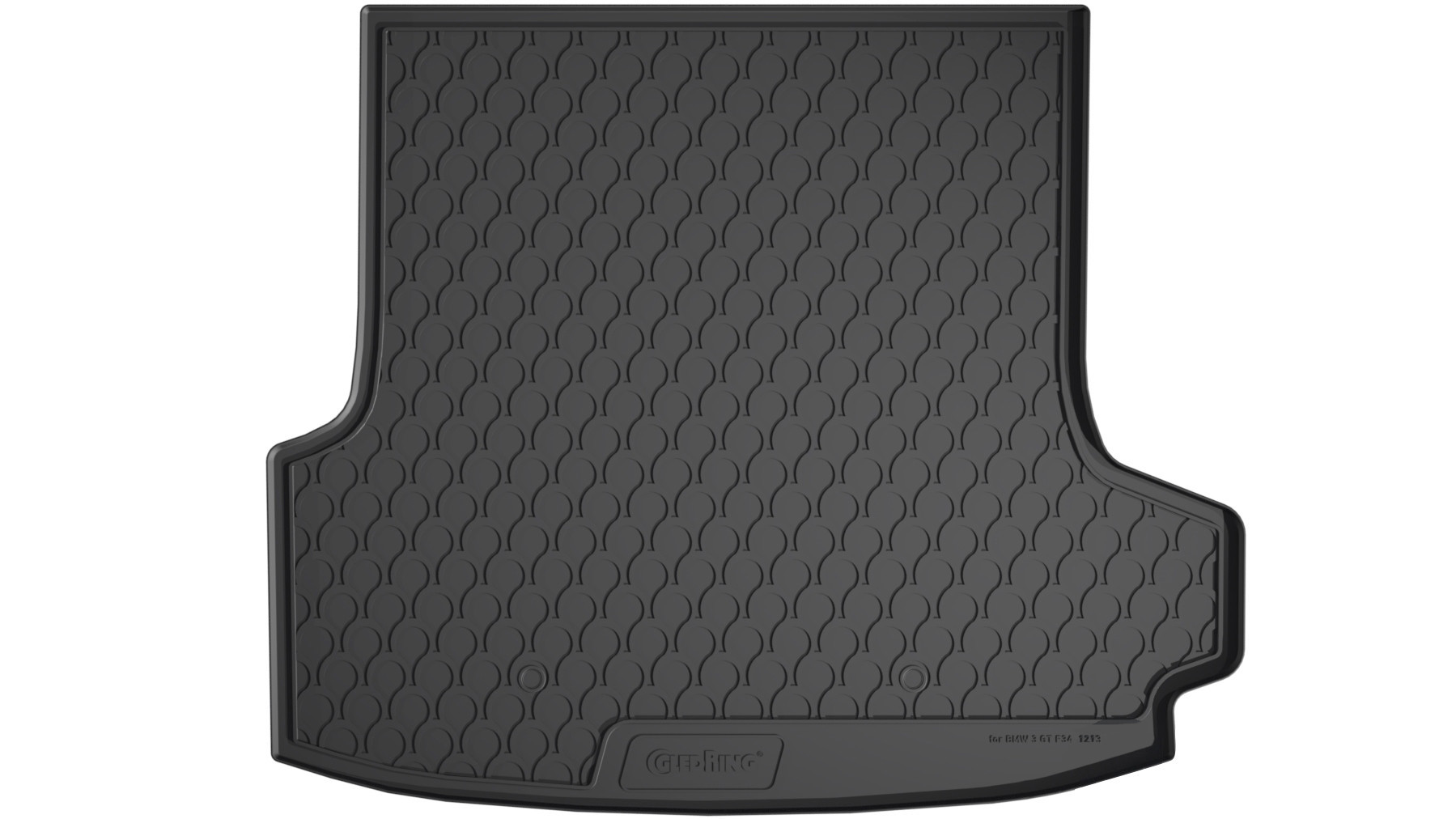Vasca Baule Su Misura In Gomma Sintetica - Compatibile Per  Bmw Serie 3 Gran Turismo (f34) (04/13>12/20)