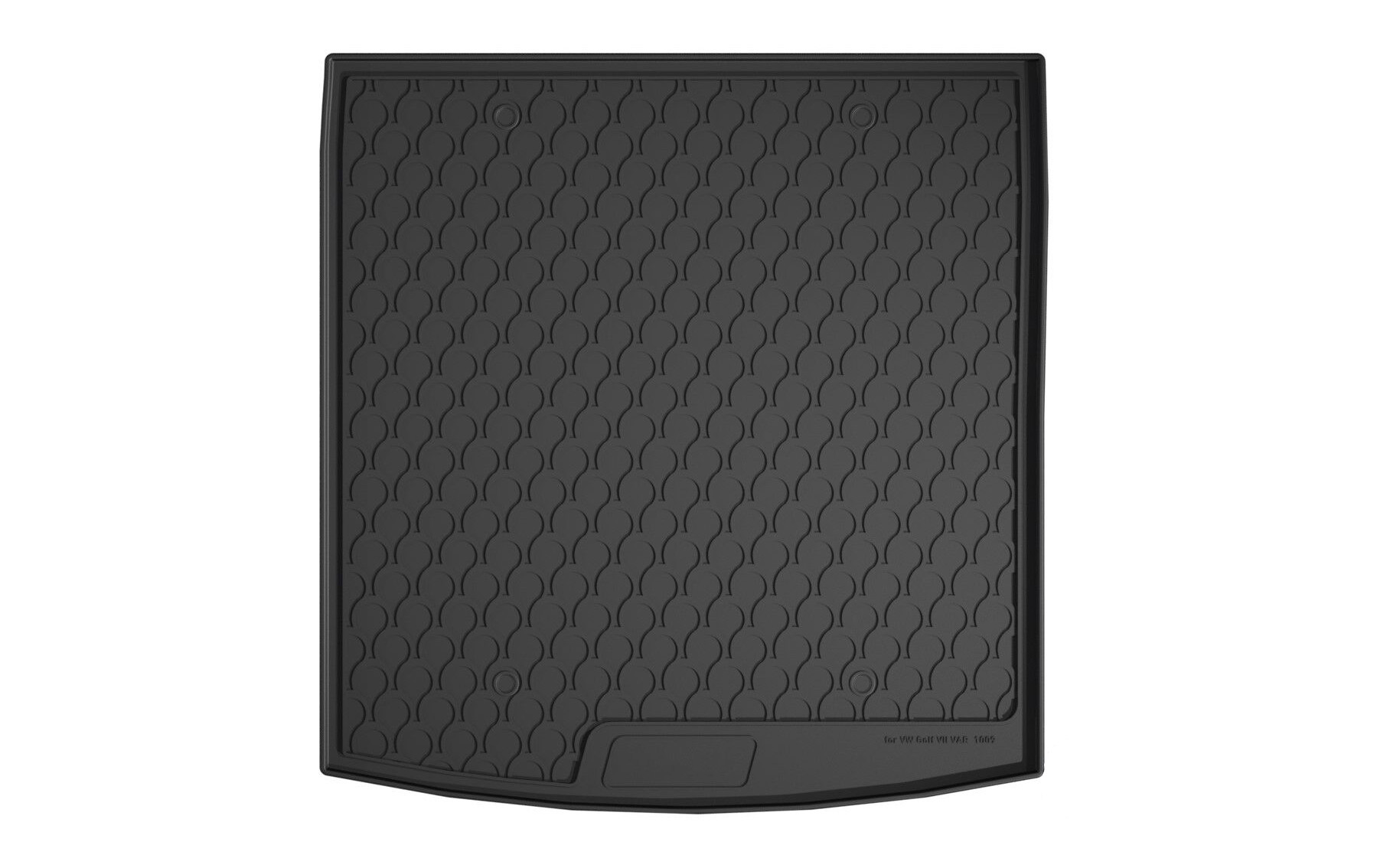 Vasca Baule Su Misura In Gomma Sintetica - Compatibile Per  Volkswagen Golf Vii Variant (10/13>05/20) Baule Alto