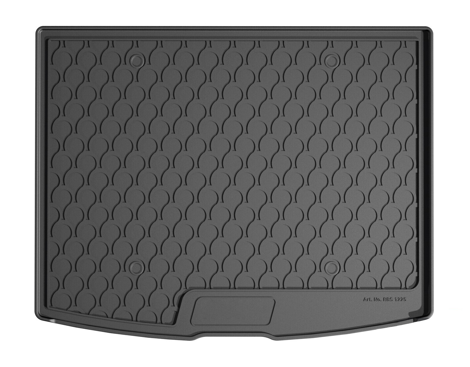 Vasca Baule Su Misura In Gomma Sintetica - Compatibile Per  Bmw Serie 2 Active Tourer (12/21>) Panca Post. Scorrevole