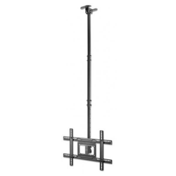 Manhattan 462051 Supporto Tv A Parete 2,03 M [80] Nero (tv/monitor Ceiling - MounT-37-65in Vesa To 600x400mm)