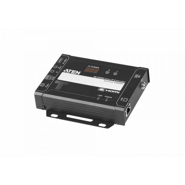 Aten Ve8950t Trasmettitore Av Nero (ve8950t Av Transmitter Black - Ve8950t, 4096 X 2160 Pixels, - Av Transmitter, 100 M, Wired, Black, Hdcp - Warrant