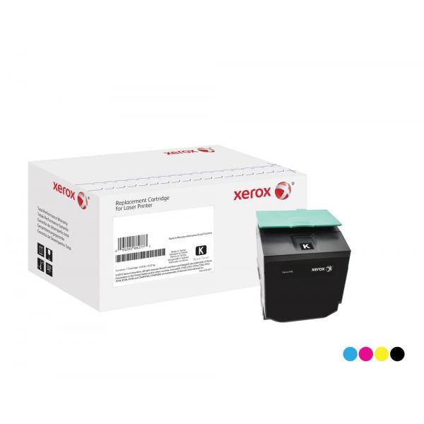 Xerox Cartuccia Toner Ciano. Equivalente A Lexmark C540h2cg, C540h1cg. Compatibile Con Lexmark C540, C543, C544, C546, X543, X544, X546, X548 (xerox