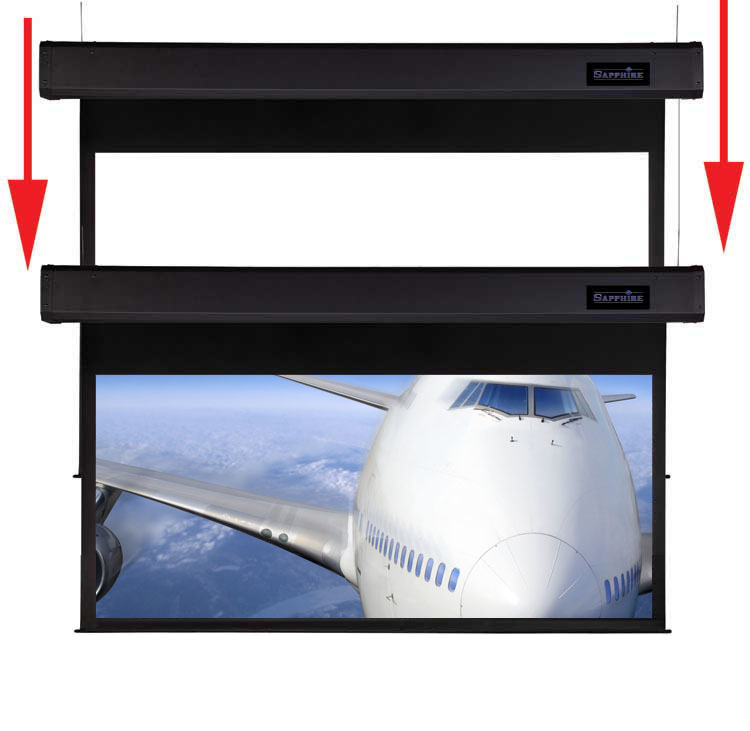 Sapphire Av Ssm200radwsF-10 Schermo Per Proiettore 2,41 M [95] 16:10 (ssm200radwsF-10 Smart Move Electric Projection Screen 2m 16:10)