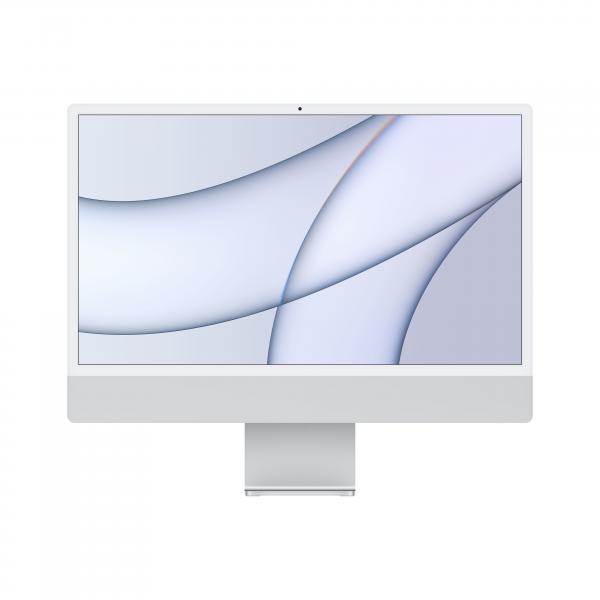 Apple Imac Apple M M1 61 Cm [24] 4480 X 2520 Pixel Pc AlL-IN-One 8 Gb 256 Gb Ssd Macos Big Sur WI-Fi 6 [802.11ax] Argento (imac 24in M1 8c Cpu 7c Gpu
