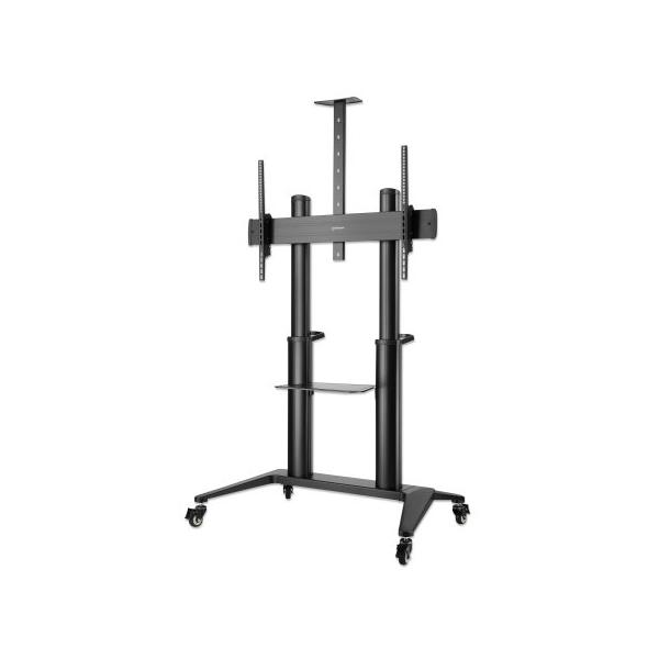 Manhattan 462341 Supporto Tv A Parete 3,05 M [120] Nero (tv & Monitor Mount, Trolley Stand, 1 Screen, Screen Sizes: 70-120, Black, Vesa 200x200 To 10