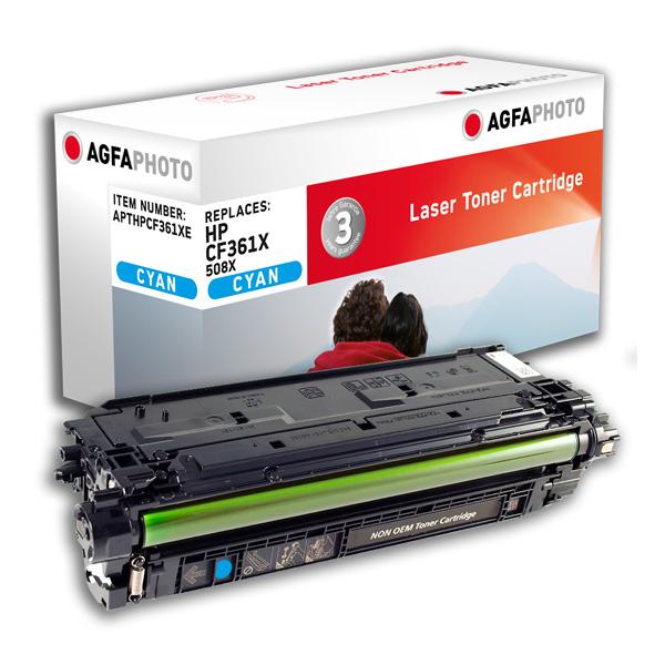 Agfaphoto Apthpcf361xe Cartuccia Toner 1 Pz Ciano (toner Cyan - Pages 9500 - Warranty: 12m)