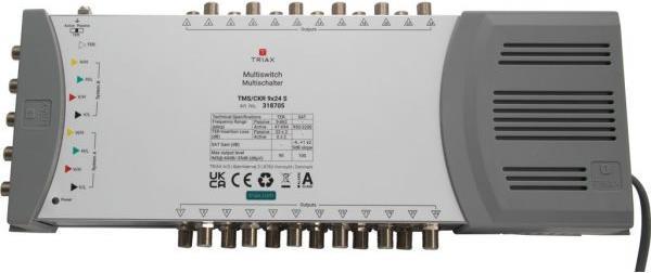 Triax Tms/ckr 9x24 S SatblocK-Verteilung 5 Eingänge 24 Ausgänge (318705)