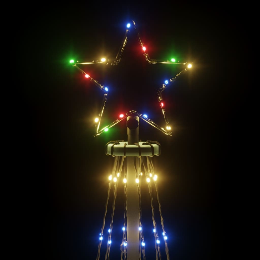 Albero Di Natale A Cono Colorato 732 Led 160x500 cm - Image 4