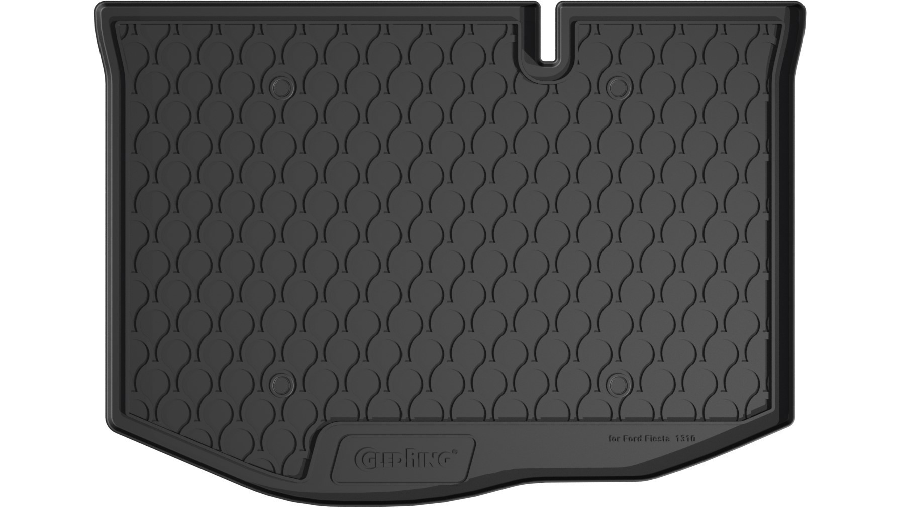 Vasca Baule Su Misura In Gomma Sintetica - Compatibile Per  Ford Fiesta 3p (09/08>05/17) Baule Basso -  Ford Fiesta 5p (09/08>05/17) Baule Basso