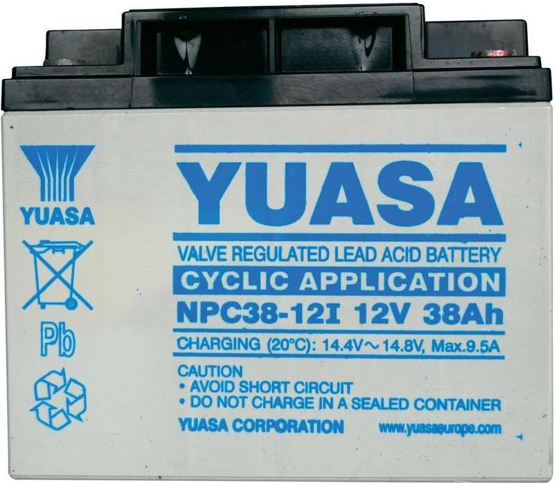 Yuasa BleI-Akku Npc 38 - 12