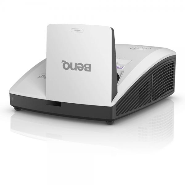 Benq Mh856ust+ Proiettore A Raggio Ultra Corto 3500 Ansi Lumen Dlp 1080p [1920x1080] Compatibilità 3d Nero, Bianco (mh856ust+ Projector - 3500 Ansi L