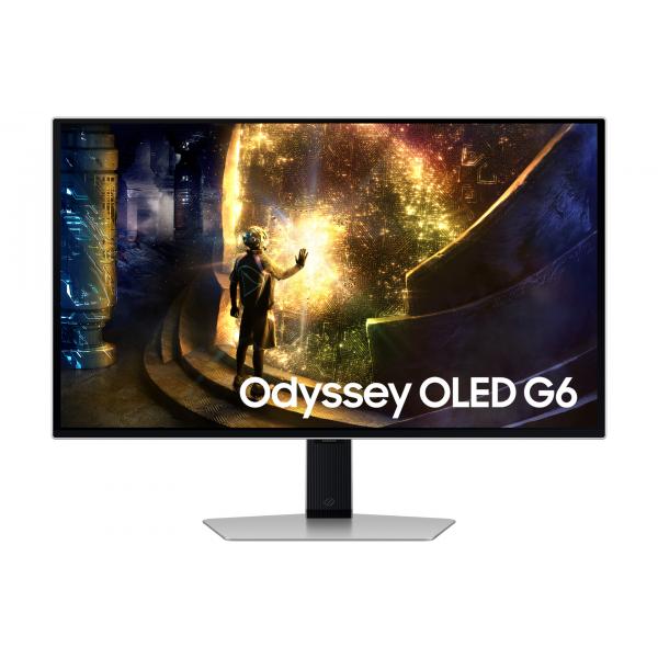 Samsung S27dg612su Monitor Pc 68,6 Cm [27] 2560 X 1440 Pixel Quad Hd Oled Argento (samsung)