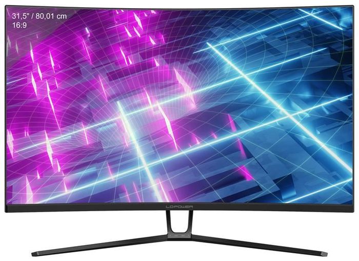 LC-Power LC-M32-QhD-165-C-V2 Computerbildschirm 80 Cm (31.5") 2560 X 1440 Pixel Quad Hd Lcd Schwarz (lC-M32-QhD-165-C-V2)