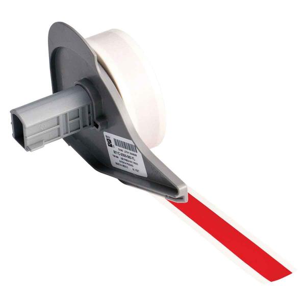 Brady M7C-500-595-Rd Nastro Per Etichettatrice Rosso (alL-Weather Vinyl Labels For - M710 And Bmp71)