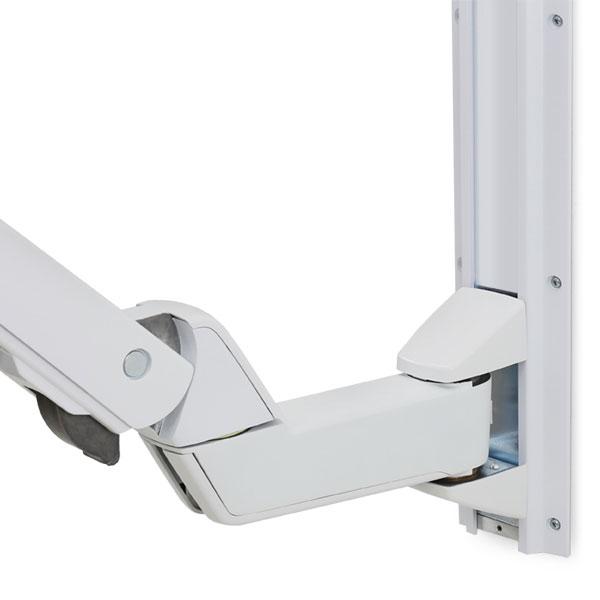 Ergotron SiT-Stand Combo Extender - Short - Montagekomponente (verlängerungsarm, Wandhalterung Mit Führungsschiene, Armabdeckung)