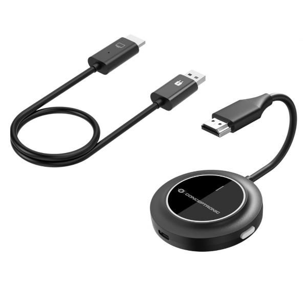 Conceptronic Atheric02b Adattatore Per Lettori Wireless Hdmi/usb Full Hd Dongle (wireless Hdmi Extender Kit - 1080p - Warranty: 12m)