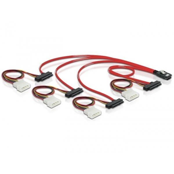 Cavo Sas Interno Delock - 4 Corsie - 36 Pin 4imini Multilane (m)