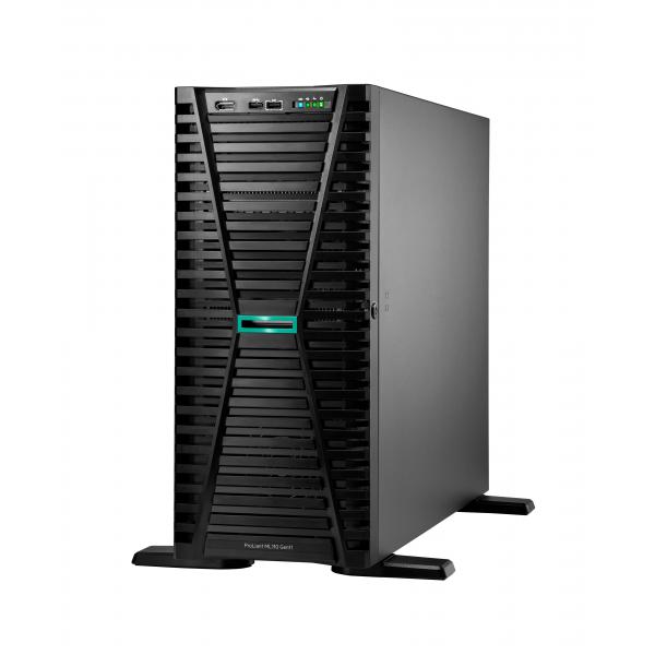 Hpe Server Proliant Ml110 Gen11 4510 12-Core 1p 64gB-R Mr408I-O 8sff 2x480gb Ssd 2x1000w Rps Eu Serv