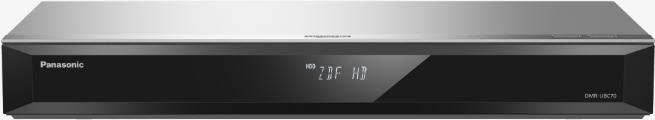 Panasonic DmR-Ubc70 - 3d BlU-RaY-Recorder Mit TV-Tuner Und Hdd - Hochskalierung - Ethernet, WI-Fi (dmR-Ubc70egs)