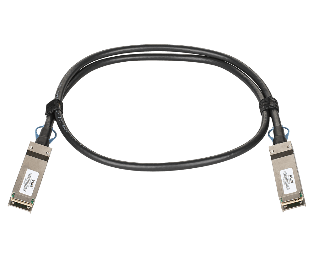 D-Link - 100gbase Direktanschlusskabel - Qsfp28 Zu Qsfp28 - Passiv - Schwarz