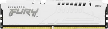 Kingston Fury Beast - Ddr5 - Kit - 64gb: 2 X 32gb - Dimm 288-Pin - 6400 Mhz / Pc5-51200 - Cl32 - ON-Die Ecc - Weiß (kf564c32bwek2-64)