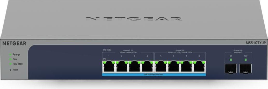 Netgear Ms510txup 8-Port Poe++ + (ms510txup)