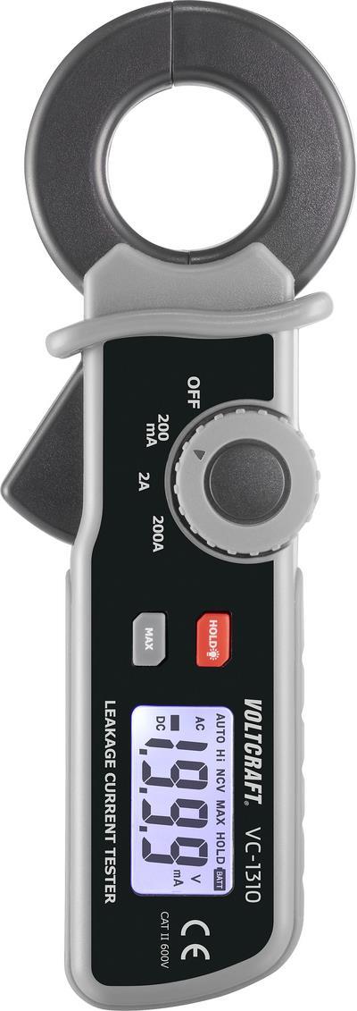 Voltcraft VC-1310 Stromzange Kalibriert (iso) Digital Cat Ii 600 V Anzeige (counts): 1999 (vC-12637405)