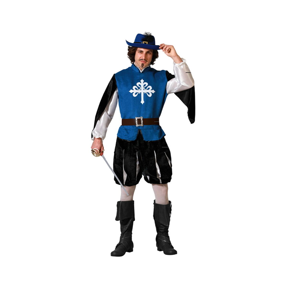 Costume per Adulti Moschettiere Taglia:XL