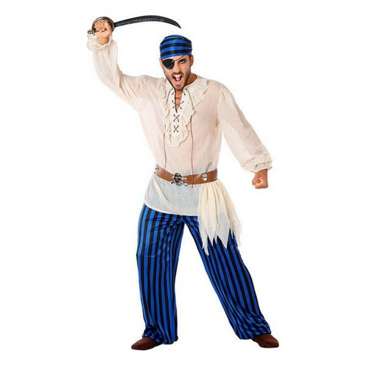 Costume per Adulti 115408 Pirata Taglia:XS/S