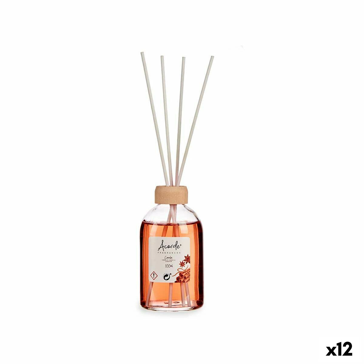 Bastoncini Profumati Acorde Cannella 100 ml (12 Unità)