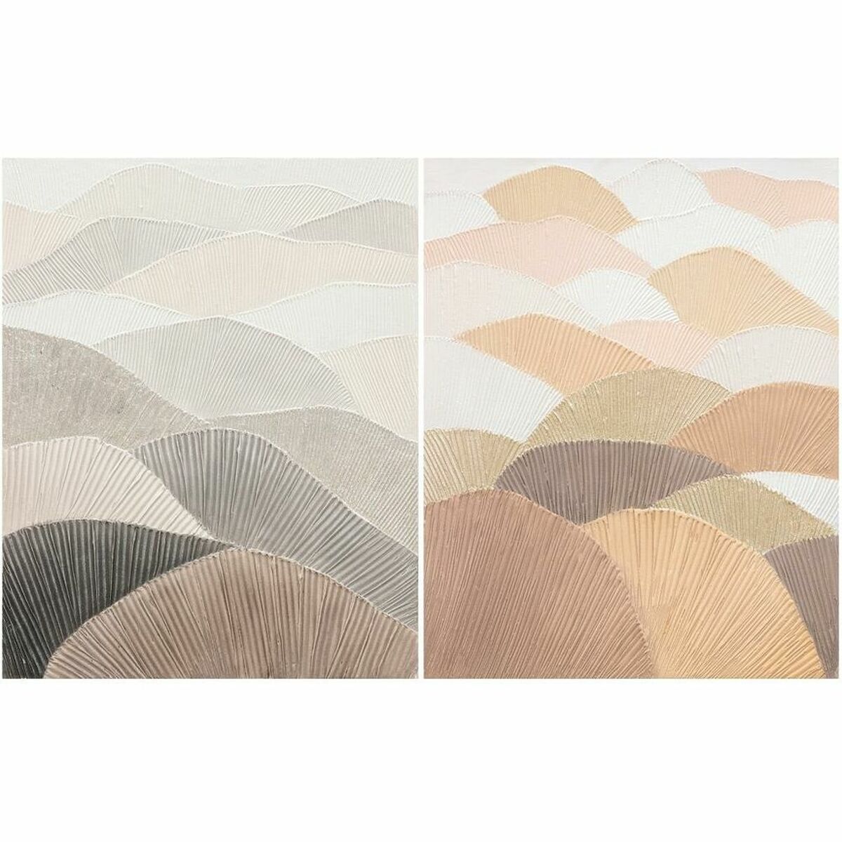 Tela DKD Home Decor Pino Tela 80 x 3,7 x 100 cm
