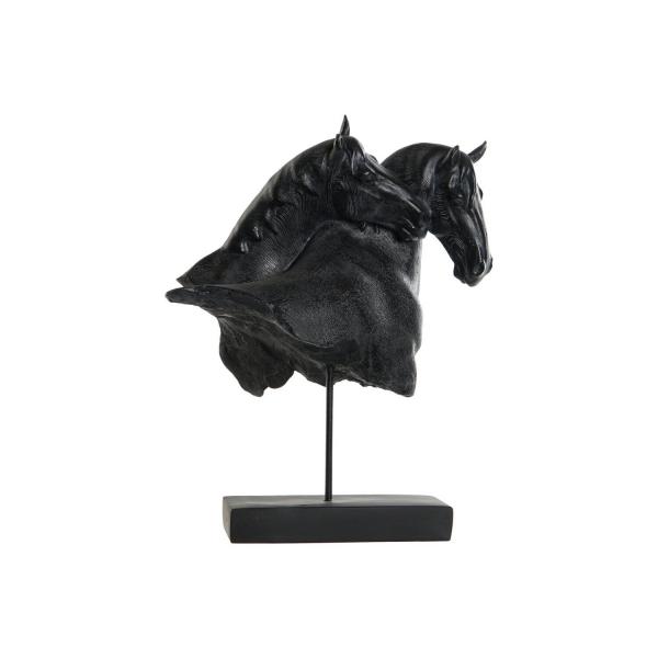 Statua Decorativa Home ESPRIT Resina Cavalli 41,5 x 21,5 x 47 cm