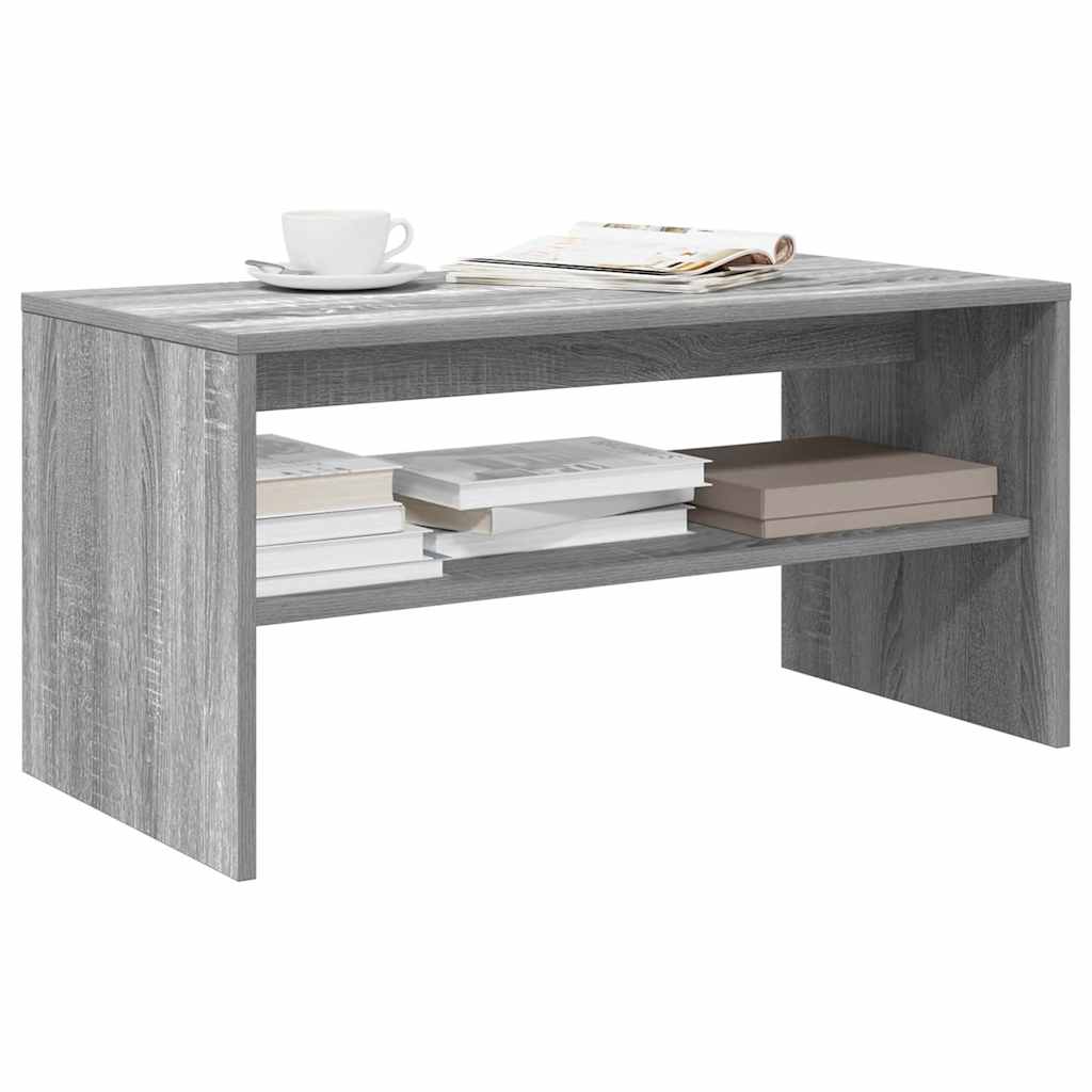 vidaXL Mueble de TV madera de ingeniería gris Sonoma 80x40x40 cm