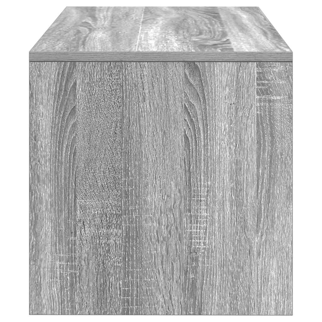 vidaXL Mueble de TV madera de ingeniería gris Sonoma 80x40x40 cm - Image 6
