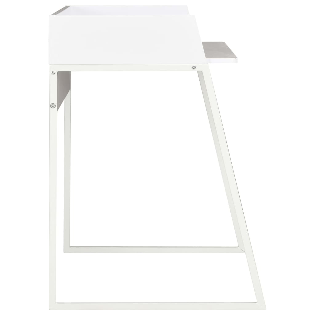 vidaXL Escritorio blanco 90x60x88 cm - Image 3